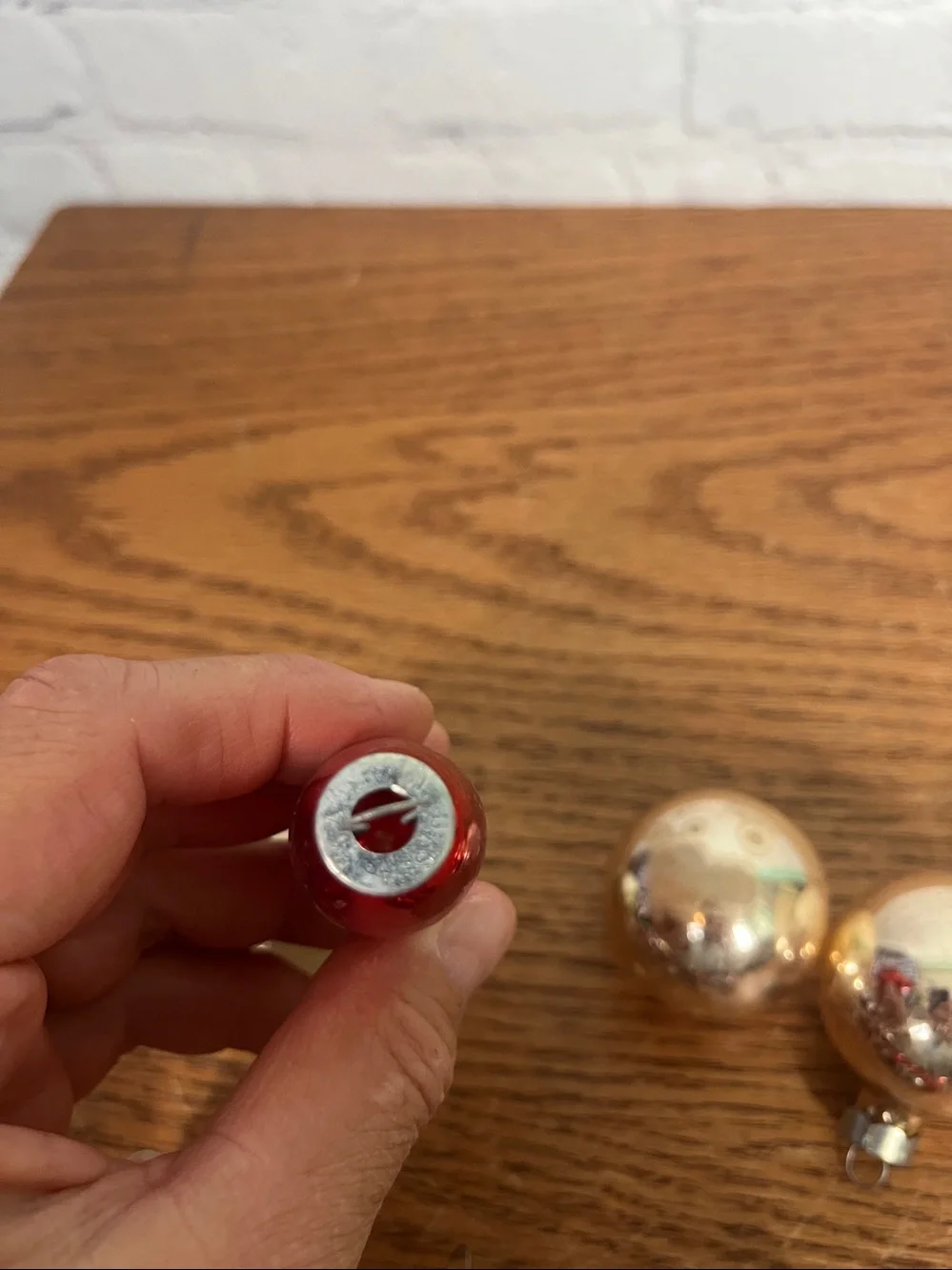 8 Made in USA Teardrop Ornaments 1 Shiny Brite USA Plastic Cap 3 Rauch all glass